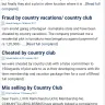 Country Club Hospitality & Holidays - Cheating the people in dubai