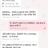 Letgo - I'm complaining about a user who keeps harassing me