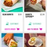 Taco Bell - their food... tacos and burritos specifically