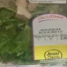 Jewel-Osco - purchased chicken caesar salad in deli dept and lettuce had a clump of dirt on it.