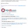 MyUS.com / Access USA Shipping - delay in allocate a package in my suite - Photo 1