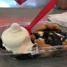 Dairy Queen - funnel hot fudge