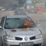 Renault - renault magane caught fire by it's own in singapore - Photo 2