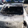 Renault - renault magane caught fire by it's own in singapore