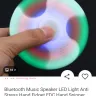 Wish.com - bluetooth fidget spinners