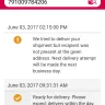 LBC Express - delivery failure