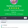 Grab - complaint on paul bryan lee chua