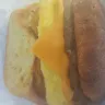 Tim Hortons - sausage and egg biscuits with maggot and hair in it - Photo 1