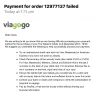 Viagogo - order was cancelled! money was still taken out!