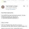 techcenterlimited.co.uk - fake job/visa consultants