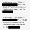 Careem - unauthorized credit card charges - Photo 1
