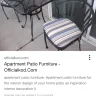 Costco - seasonal wrought iron chair, table & bench - Photo 1