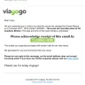Viagogo - I am complaining about tickets purchased