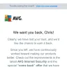 AVG Technologies - cancelled antivirus software