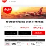 AirAsia - 2 x charge for the one booking number and flight