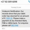 Vodacom - unauthorized (fraudulent) additions/changes to my account and then poor customer care