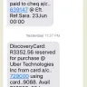 Uber Technologies - charged for a trip I did not take - Photo 1