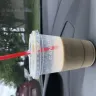 Tim Hortons - ice coffee and veggie sandwich