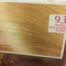 L'Oreal International - excellence creme hair dye. shade 93. light golden blonde