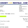 Economy Car Rentals - breach of contract - deposit paid but no car