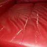 Marlo Furniture - fake leather sectional