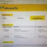 Cebu Pacific Air - complaining about the charging of my bdo credit card when my friend booked online