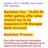 Cognizant - backdoor process - Photo 3