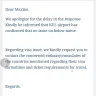 Oman Air - contradictory advice from oman air - Photo 2