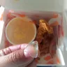 Popeyes - glass in my food