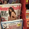 Target - magazine at check out