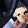 Tim Hortons - drive thru - bagel