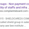 Shield Groups - False info about institute
