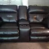 Big Lots - leather loveseat recliner - Photo 3