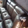 Big Lots - leather loveseat recliner