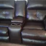 Big Lots - leather loveseat recliner - Photo 2