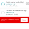 Vodafone - internet bundle/ customer service