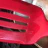 Food Network - metal handle with red silicone spatula - Photo 1