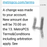Metro by T-Mobile - an employee