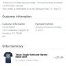 TeeChip - texas tough hurricane harvey relief shirt item ordered but not received