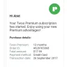 Twoo.com - deduction of payment without my intimation - Photo 1