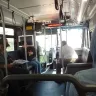 NJ Transit - the bus en route from new brunswick to perth amboy, nj