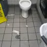 Shell - dirty restroom