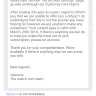 Match.com - refund of subscription request rejected