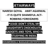 Jet Airways India - content of my baggage stolen - beware of narendra mansukhani-who cheated and failed to recover my content