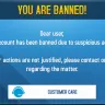 Gameloft - banned for no reason from asphalt 8