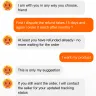 AliExpress - order id <span class="replace-code" title="This information is only accessible to verified representatives of company">[protected]</span> seller make me fool and also chat agent