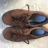 Ecco - ecco men shoe in brown suede