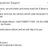 Kpoptown - wrong tracklist of product, worst customer service