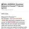 Yahoo! - someone wants to shut down my account - Photo 2