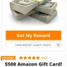 Reward Zone USA - free $1,000.00 amazon gift card